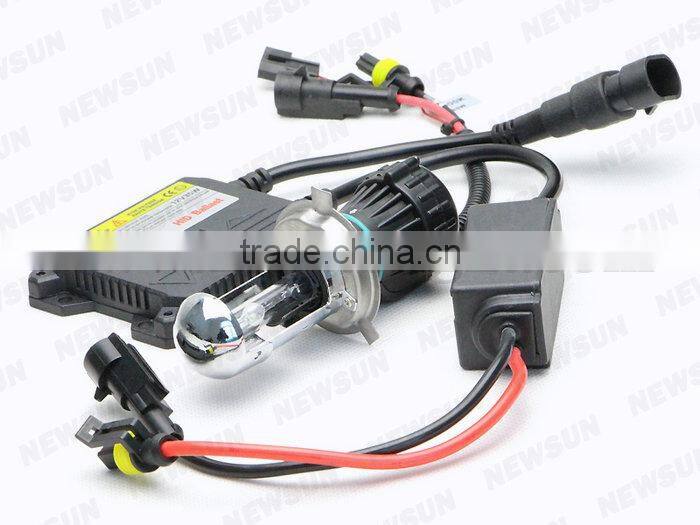 HID xenon kit supplier 12V 35W H4 Hi /low Slim kit xenon bulbs 3000k 4300k 6000k 8000k 10000k auto hid kit