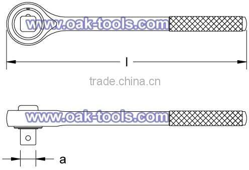 Aluminium Bronze SOCKET CLICK WRENCH WITH FIXED RATCHET