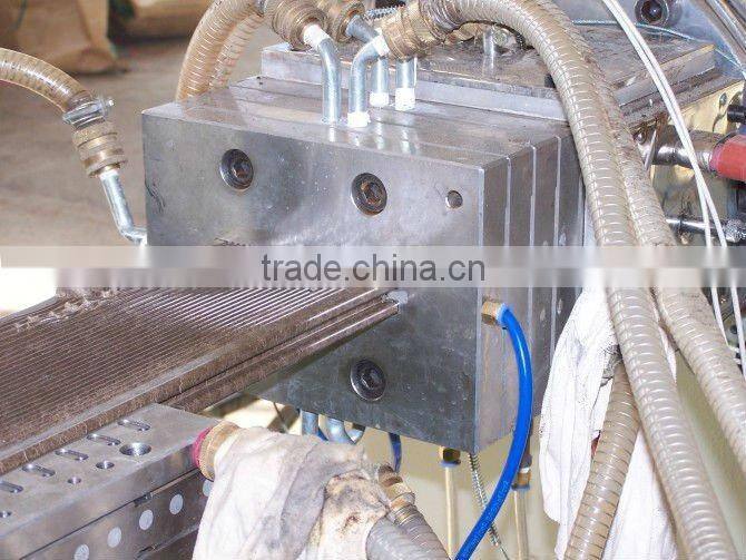 plastic wpc pvc profile machine extruder line