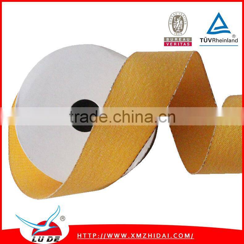 Colorized high quality Metallic ribbon/wholesale glitter ribbon /metallic ribbon