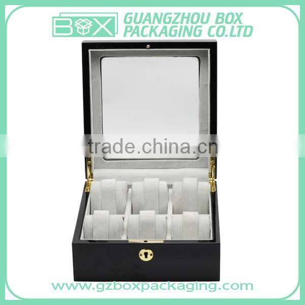 Wooden Box With Glass Top