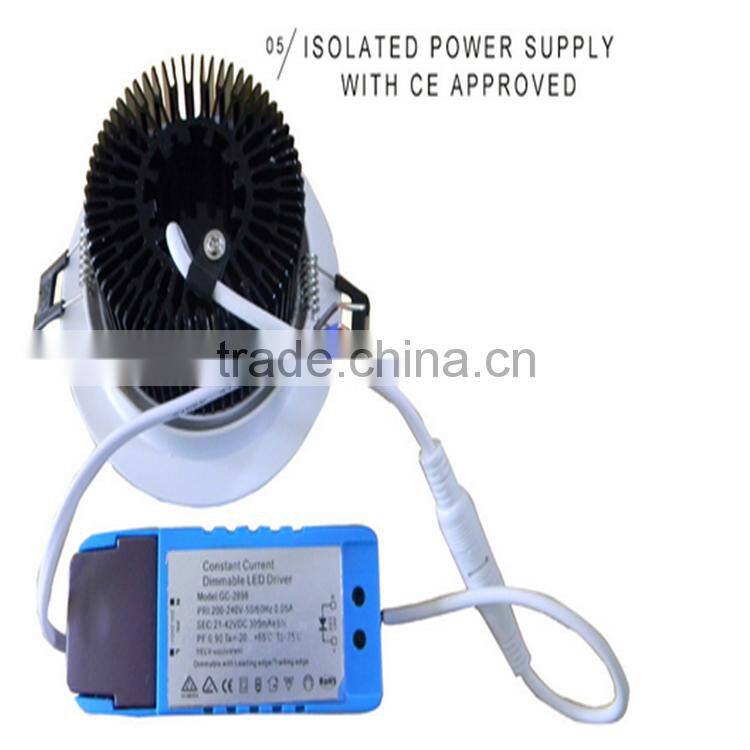 cob downlight led aluminum downlights