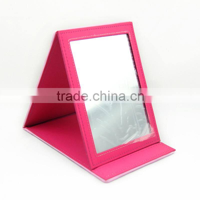 PU Leather Mickey Mouse Foldable Table Makeup Mirror