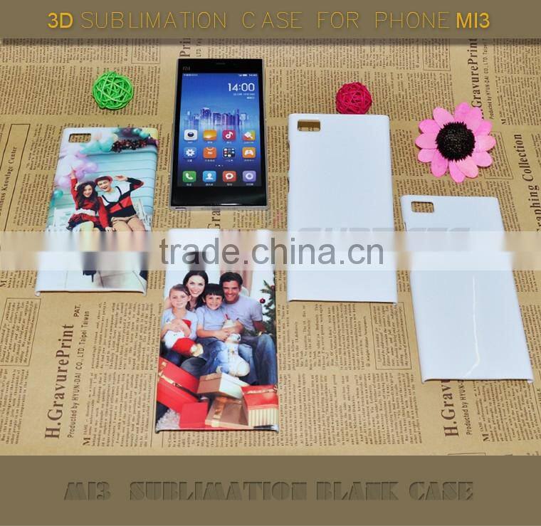 High Quanlity 3D Carton Blank Sublimation Film Blank Cell Phone Case