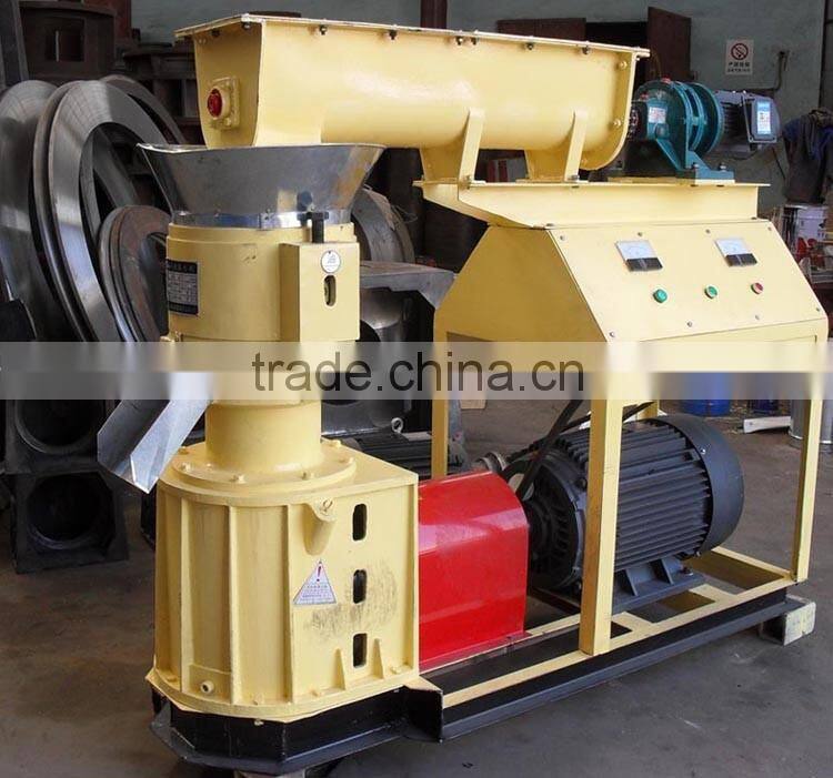 manure fertilizer pellet machine with flat die