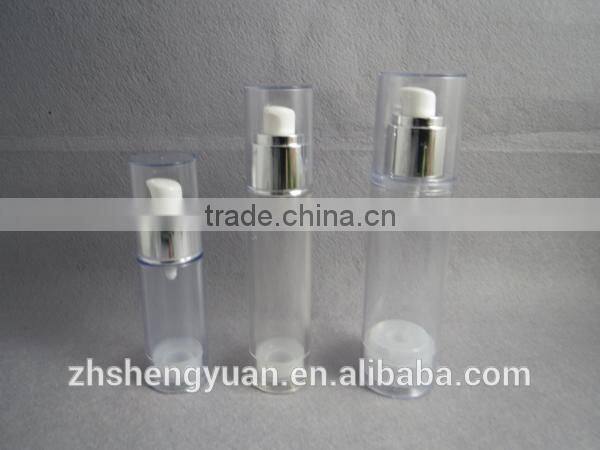 empty pp round airless pump bottle 30ml