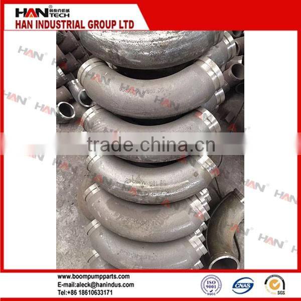High Mangenese Casting elbow DN125 R275 90D for putzmeister conrete pump parts