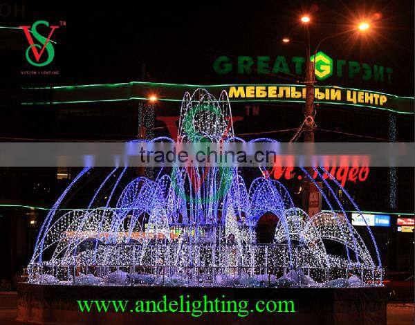 2016 unique durable outdoor waterproof splendid garden landscape light