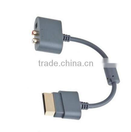 RCA Audio Adapter AV Cable Cord For XBOX 360 Slim