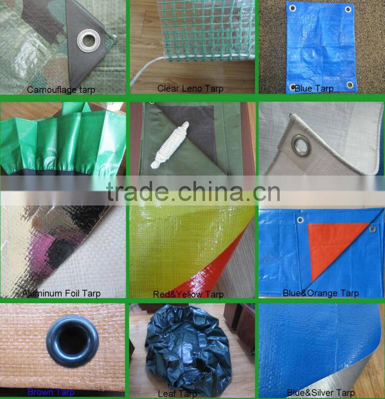 Laminated woven clear transparent agriculture tarpaulin
