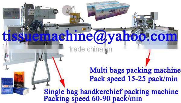 No Need Worker A to Z Pocket Tissue Fully Automatic Handkerchief Production Line