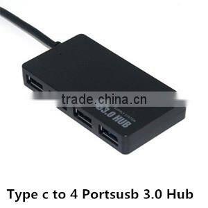 New arrival! Mini USB 3.1 Type C to 2 Port USB 3.1 HUB aluminum case high speed up to 5Gbps