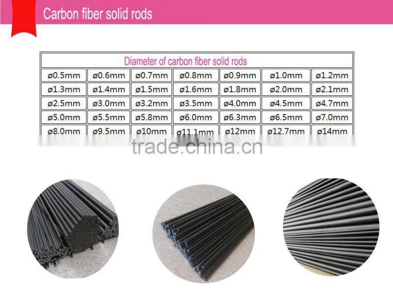 carbon fibre product round carbon fiber rods with competitive price