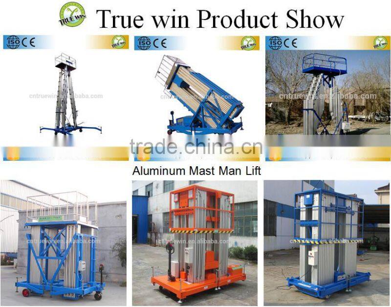 Shandong True Win large operation range Aluminum Alloy Lift