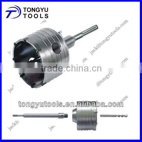 Hollow Core Drill Bits for Cutting clean holes in Concrete,brick,masonry