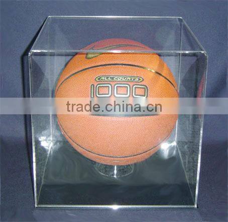 High quality gloss good acrylic bins for collect basket ball