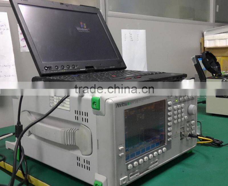 Integrated 16 channels DWDM for high speed transceivers