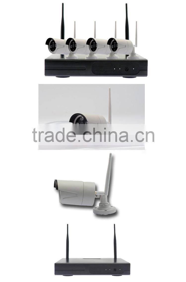 2016 hot selling new cctv system product 720P digital security camera wireless nvr kit