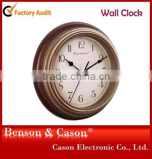 Home Decoration Big Plastic Wall Clock