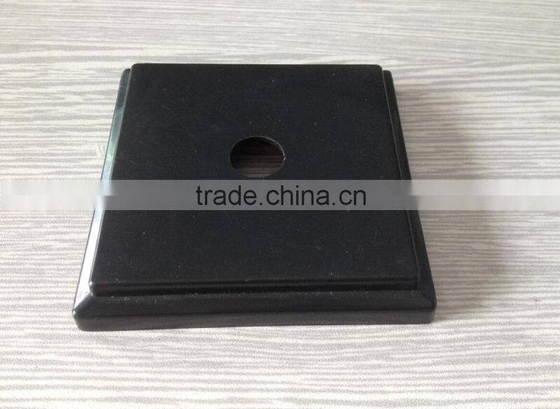 Black plastic tea table gasket