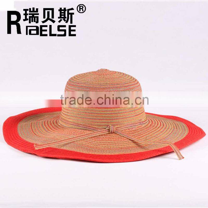 wholesale beautiful hat cheap fashion lady hat paper straw hat