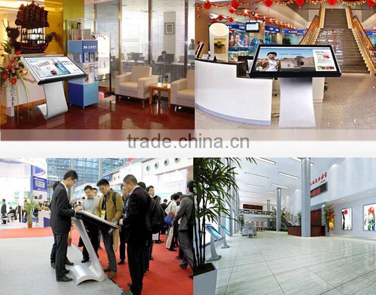 42"47"55'' touch screen kiosk totem lcd display touch screen all in one pc vertical lcd touch kiosk, 2014 new model