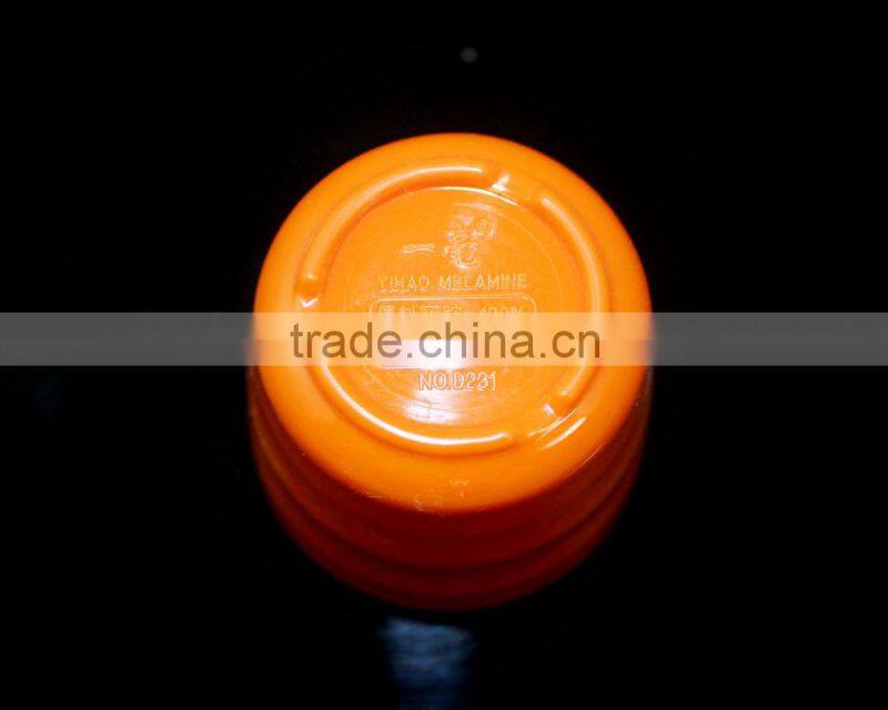 hot selling factory offer 100% melamine A5 grade colorful melamine japanese cup