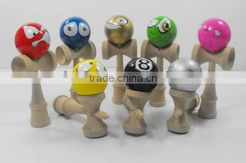 Popular Hardwood Wooden Kendama Toy For Wholesale