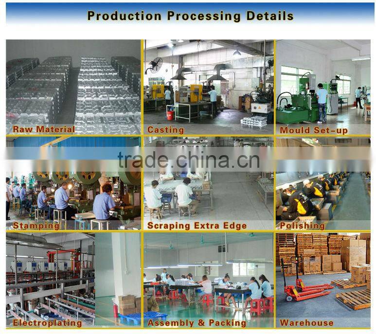 Factory product steel twist lock for handbag