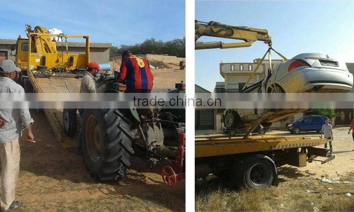 wrecker tow truck , flat road removal truck wrecker , Breakdown Recovery Truck vehicle with 5 tons crane
