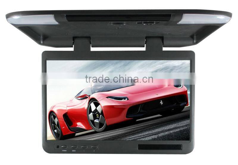 22 inch Digital Panel car flip down monitor/roof lcd car monitor