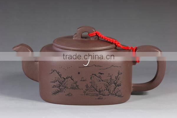 Unique Square Yixing Pot Tea