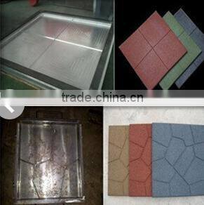 rubber tiles production machine