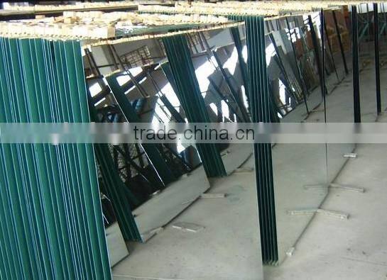 4mm Silver mirror with vinyl backing.