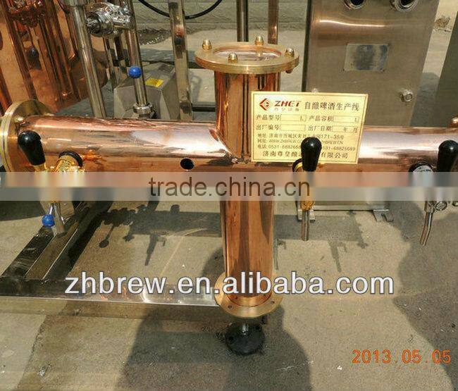 copper micro beer brewing equipment for wholesale price