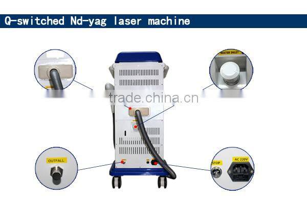 Fast selling !Tattoo machine for nd yag laser price tattoo removal laser