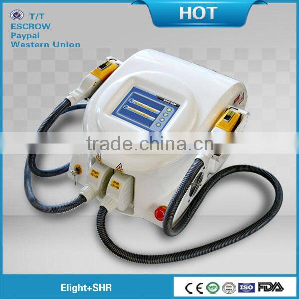 Biggest discount ! 2014 New Portable ipl shr laser for fast hair removal (CE,ISO,TUV)