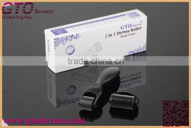 GTO 600/1200 needles 2 in 1 derma roller for body and face treatment