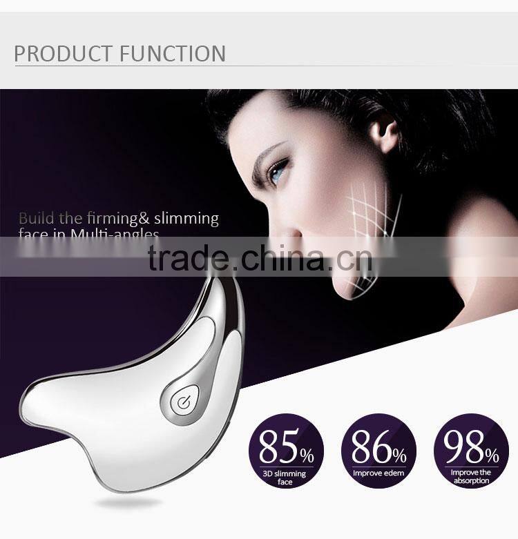 High Quality Best Facial Beauty Care Device Mini Handheld Face Lifting Galvanic Massager Sonic Skin Scrubber