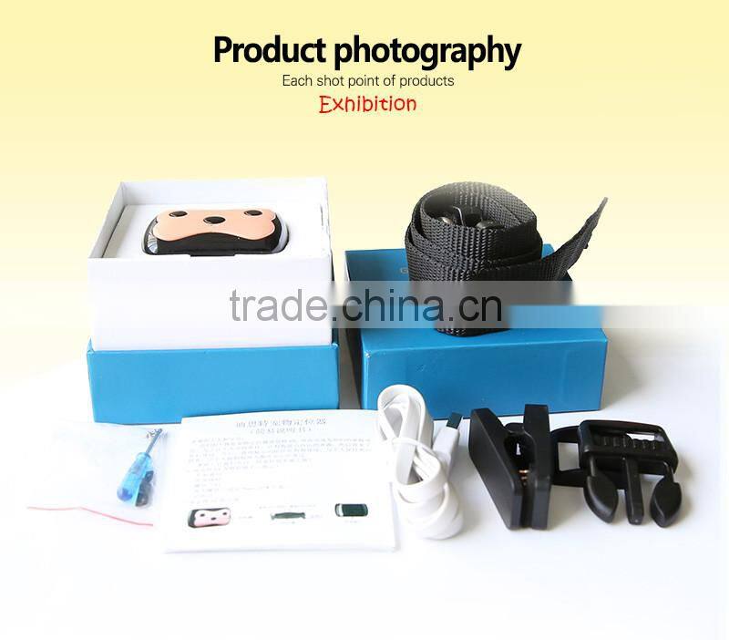 New Year 2017 Promo mini waterproof Pet Collar Small GPS Cat Dog Tracker D69 with Free Tracking Platform Vocie Monitor GEOFence