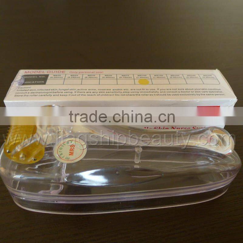 micro needle machine beauty roller meso roller for skin rejuvenation