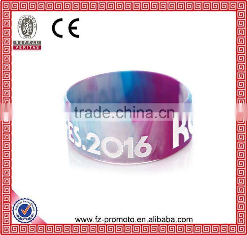 Silicone Wristband for Promotional Gifts Silicone Wristband Blue, Rubber Wristband