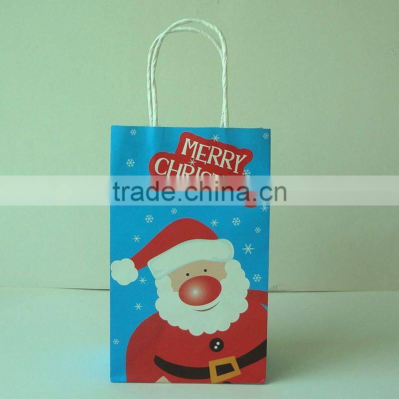 durable custom promotional paper gift packaging bag wholesale