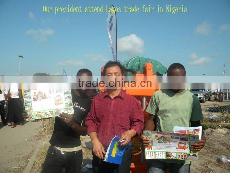 SY7502 hydraulic concrete interlock paver/driveway block making machinery