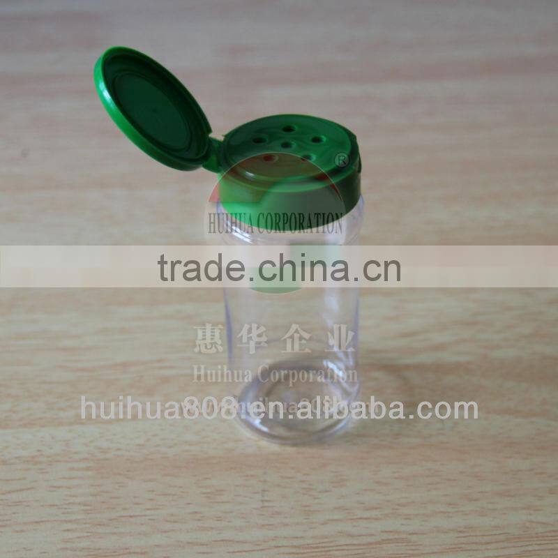 Plastic spice bottles