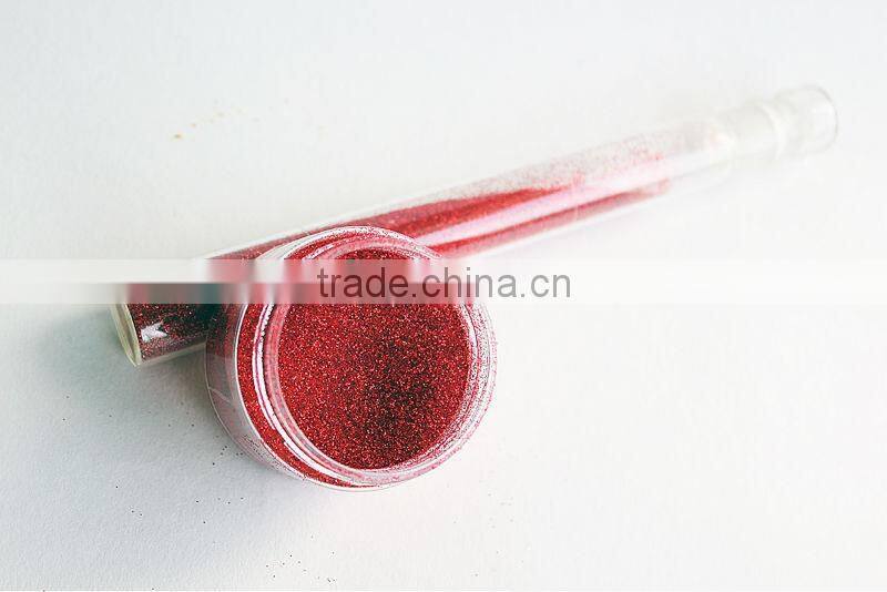 custom color and size craft glitter powder for scrapbook