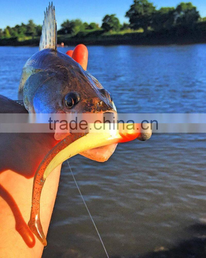 soft lure double color hand poured 2031