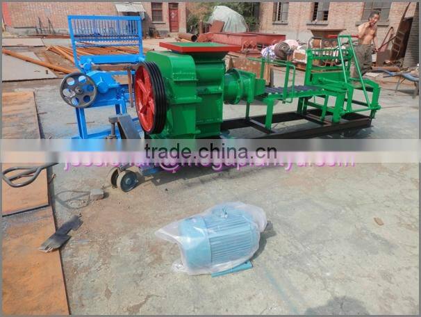 used clay brick press extruder machine for small business
