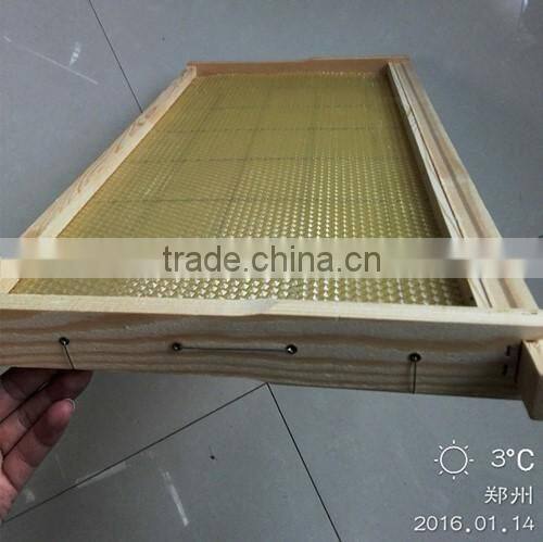 2016 new type beehive frames assembled bee hive frame with comb foundation for bee keeping