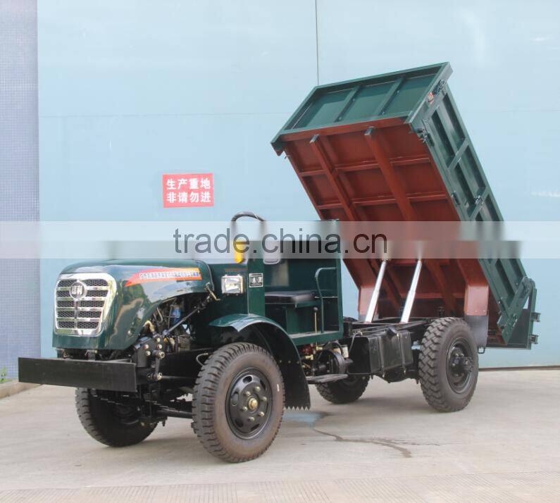 HL134K 4wd dump mine truck mini dump garbage truck